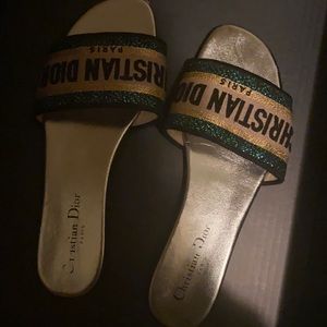 Authentic christian dior sandals